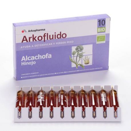 ARKOFLUIDO ALCACHOFA - HINOJO AMP BEBIBLES 10 AMP