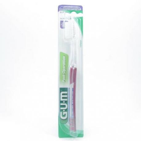 CEPILLO DENTAL ADULTO GUM 317 POST OPERACION MEDIO