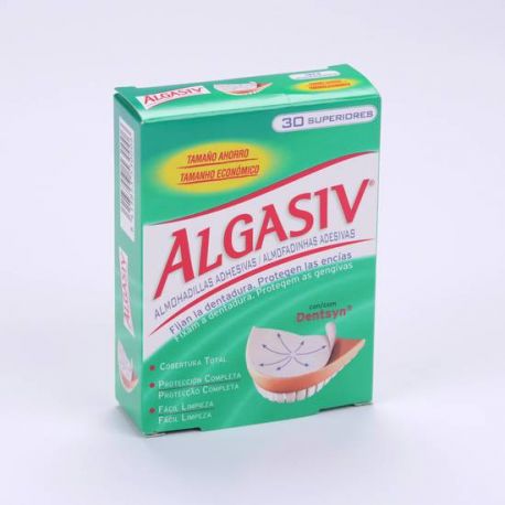 ALGASIV ALMOHADILLAS ADHESIVAS PROTESIS 30 U SUPERIOR