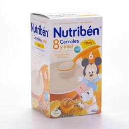 NUTRIBEN 8 CEREALES Y MIEL FIBRA 600 G