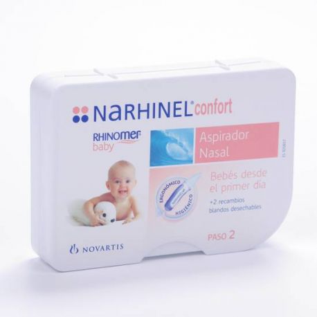 RHINOMER NARHINEL CONFORT ASPIRADOR NASAL 1 U +2 RECAMBIOS