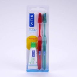 CEPILLO DENTAL ADULTO VITIS MEDIO DUPLO