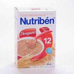 NUTRIBEN DESAYUNO COPOS DE TRIGO 750 G