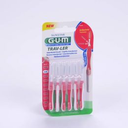 CEPILLO INTERDENTAL GUM 1314 TRAV-LER 08 MM 6 UNIDADES