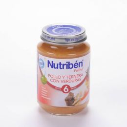 NUTRIBEN POLLO TERNERA VERDURA POTITO JUNIOR 200 G