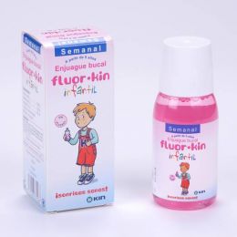 FLUOR KIN INFANTIL COLUTORIO SEMANAL 0,2 100 ML