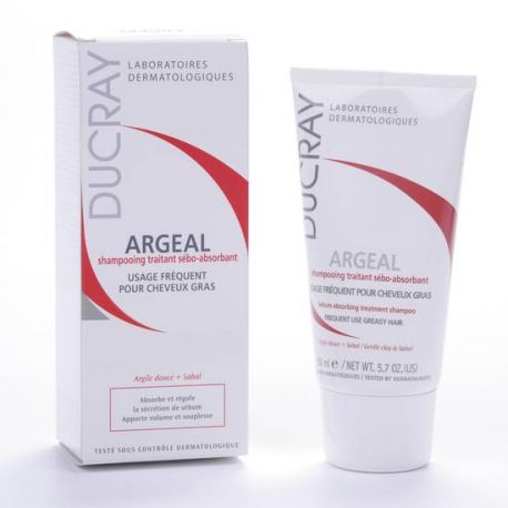 ARGEAL CHAMPU TRATANTE SEBO-ABSORBENTE DUCRAY 150 ML