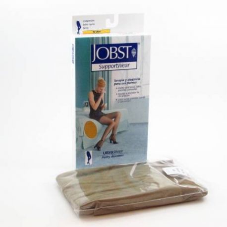 PANTY COMP MUY LIGERA 40 DEN JOBST SUPPORT COMPRESSION 5-10 MMHG NATUREL T-2