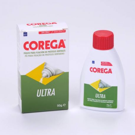 COREGA ULTRA ADHESIVO PROTESIS DENTAL POLVO 50 G