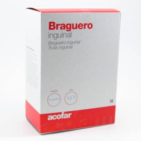 BRAGUERO INGUINAL ACOFAR IZDO 105 CM