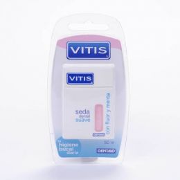 VITIS SEDA DENTAL CON FLUOR Y MENTA SUAVE 50 M