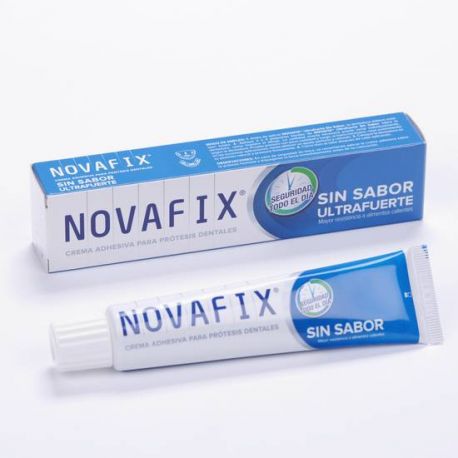 NOVAFIX ULTRA FUERTE ADHESIVO PROTESIS DENTAL SIN SABOR 50 G