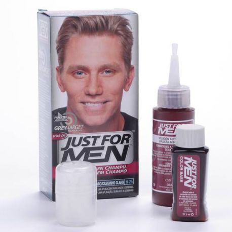 JUST FOR MEN CHAMPU COLORANTE 66 CC CASTAÑO CLARO