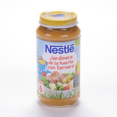 NESTLE JARDINERA DE TERNERA 250 G