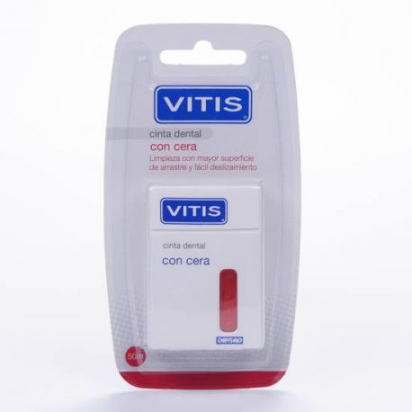 VITIS CINTA DENTAL CON CERA 50 M