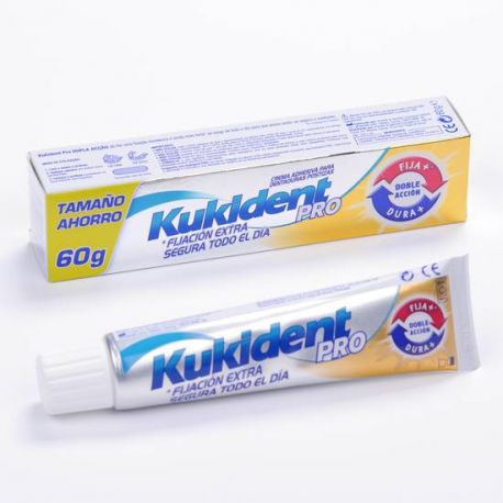 KUKIDENT PRO DOBLE ACCION CREMA ADH PROTESIS DENTAL NEUTRO 60 G