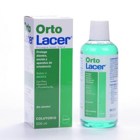 ORTOLACER COLUTORIO MENTA 500 ML