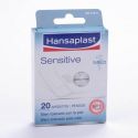 HANSAPLAST MED SENSITIVE APOSITO ADHESIVO FORMA ANATOMICA 2 TAM 20 U