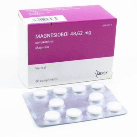 MAGNESIOBOI 404.85 MG 50 COMPRIMIDOS