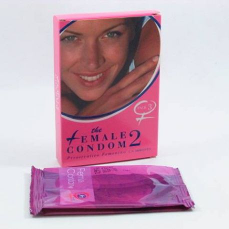 PRESERVATIVO FEMENINO DE NITRILO THE FEMALE CONDOM 2 3 U