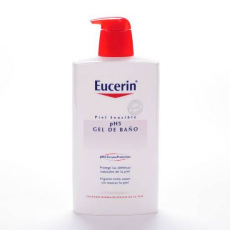 EUCERIN PIEL SENSIBLE PH-5 GEL DE BAÑO 1 L