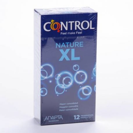 CONTROL ADAPTA XL PRESERVATIVOS 12 U