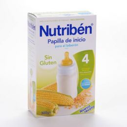 NUTRIBEN INICIO BIBERON PAPILLA SIN GLUTEN 300 G