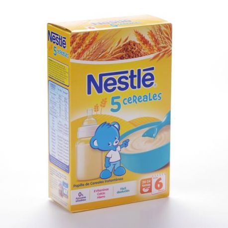 NESTLE PAPILLA 5 CEREALES 600 G