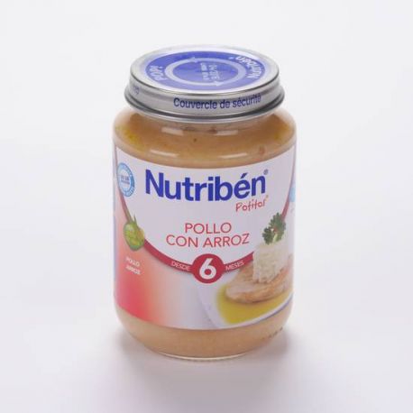 NUTRIBEN POLLO CON ARROZ POTITO JUNIOR 200 G