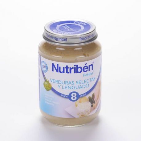 NUTRIBEN VERDURA SELECTA Y LENGUADO POTITO JUNIOR 200 G