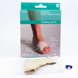 PROTECTOR JUANETES HALLUX VALGUS FARMALASTIC GEL DE SILICONA T-GDE