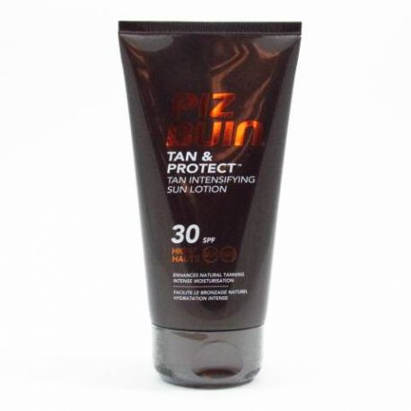 PIZ BUIN TAN & PROTECT FPS - 30 PROTECCION MEDIA LOCION SOLAR INTENSIFICADORA DE BRONCEADO 150 ML