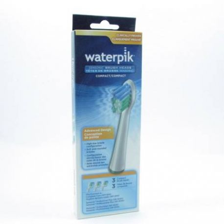 WATERPIK SENSONIC SR 1000 PEQ 3U RECAMBIO CABEZAL CEPILLO DENTAL ELECTRICO RECAMBIO