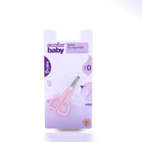 ACOFARBABY TIJERAS SEGURIDAD PARA UÑAS