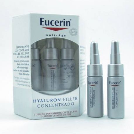 EUCERIN ANTIAGE HYALURON FILLER CONCENTRADO 5 ML 6 AMP