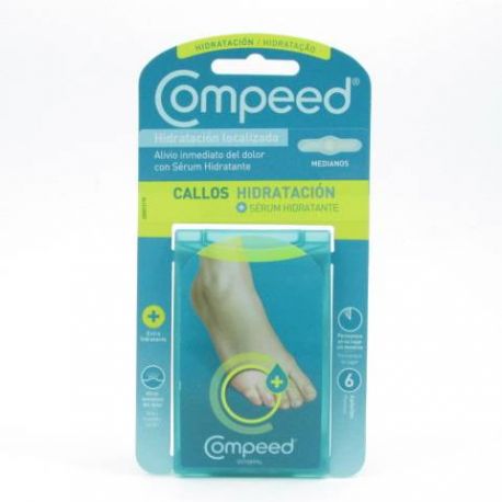 COMPEED CALLOS HIDRATACION HIDROCOLOIDE 6 U