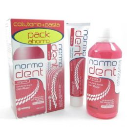 NORMODENT GINGIVITIS PACK COLUTORIO/ PASTA 500 ML + 125 ML