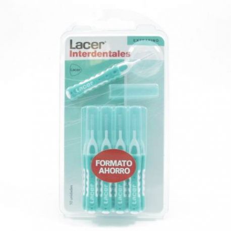 CEPILLO INTERDENTAL LACER EXTRAFINO RECTO 10 U