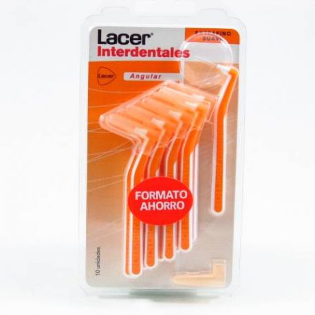 CEPILLO INTERDENTAL LACER ANGULAR EXTRAFINO SUAVE 10 U