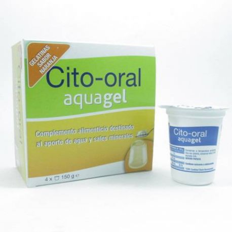 CITO-ORAL AQUAGEL 150 G 4 TARRINAS