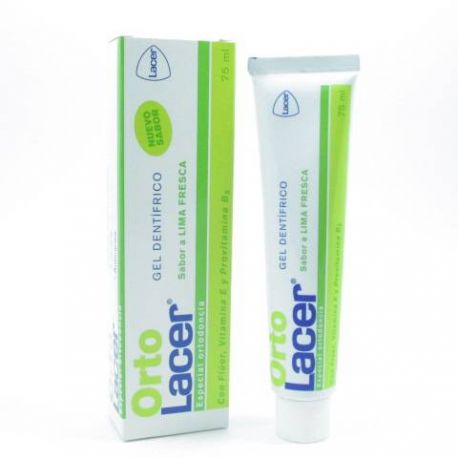 ORTOLACER GEL DENTIFRICO 75 ML LIMA FRESCA