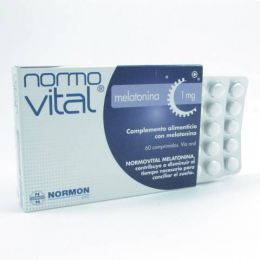 NORMOVITAL MELATONINA 1 MG 60 COMP