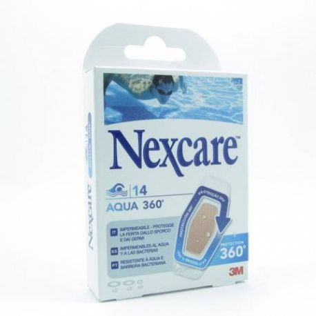 3M NEXCARE AGUA 360º APOSITO ADHESIVO SURTIDO 14 APOSITOS