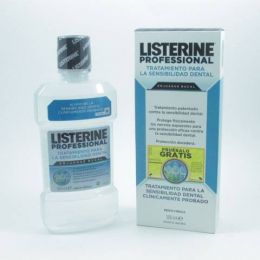 LISTERINE PROFESIONAL TTO SENSIBILIDAD DENTAL 500 ML