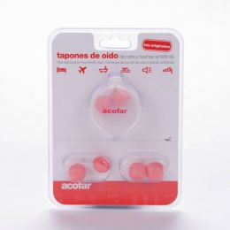 TAPONES OIDOS CERA Y RESINAS SINTETICAS ACOFARMA 6 U