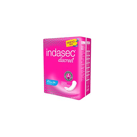 INDASEC DISCRET NORMAL PARA PERDIDAS LEVES 24 UNIDADES ULTRAFINA