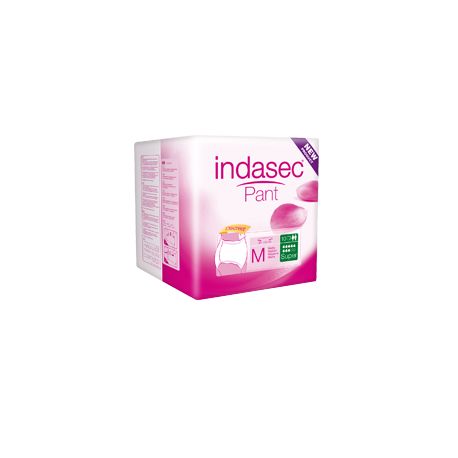 INDASEC PANT SUPER ABSORB INC ORINA DIA ANAT T- MEDIA 10 U