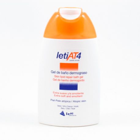 LETI AT-4 GEL DE BAÑO DERMOGRASO 200 ML