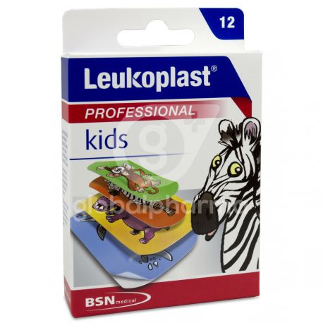 LEUKOPLAST KIDS ZOO APOSITO ADH SURTIDO 12 U