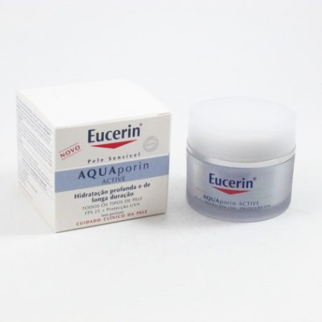 EUCERIN AQUAPORIN ACTIVE CREMA HIDRATANTE FPS 15+ UVA 40 ML